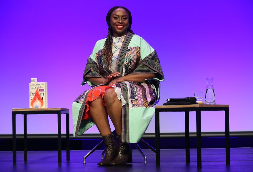 Chimamanda Ngozi Adichie attends presentation of her book German translation 