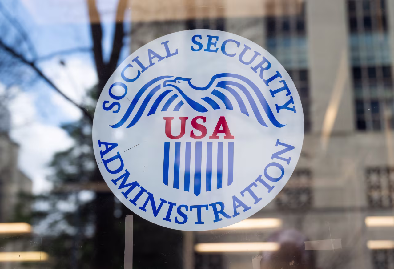A Social Security Administration office in Washington, DC, on March 26.