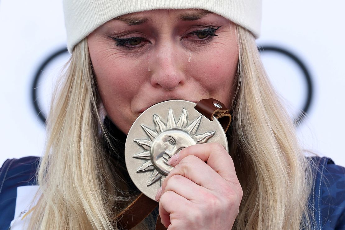 Vonn told CNN Sports' Amanda Davies the medal meant as much to her as her Olympic gold.