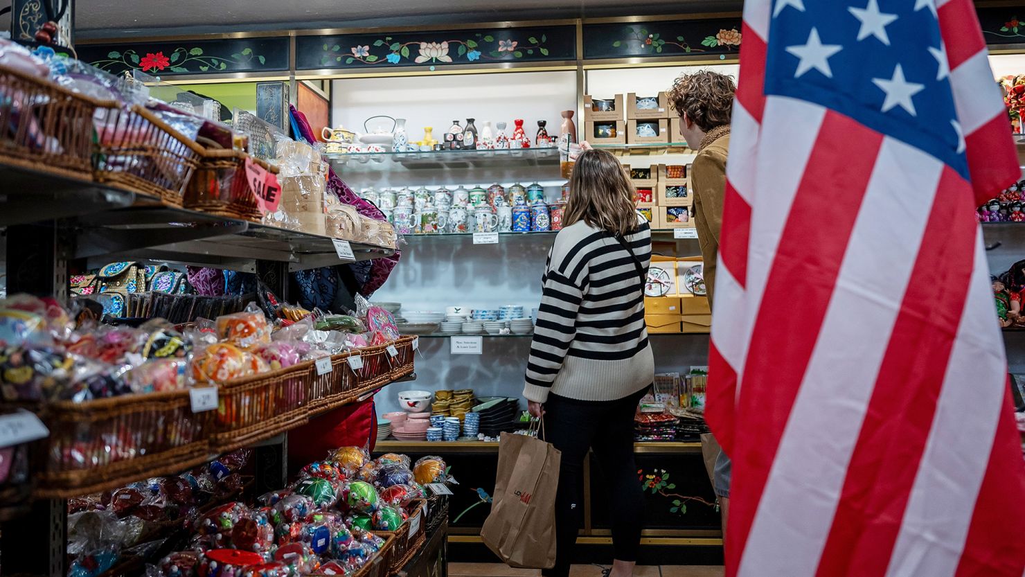 President Donald Trump’s volatile trade war, which threatens higher inflation, has significantly weighed on Americans’ moods these past few months.