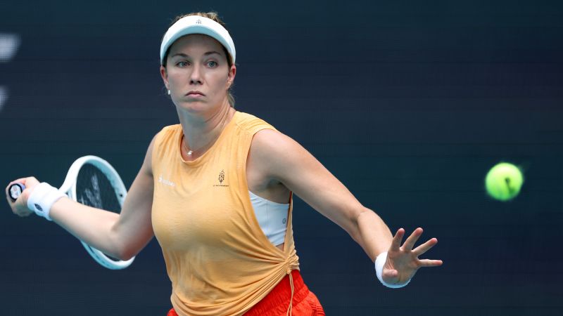 Danielle Collins adopts dog she rescued while playing at Miami Open | CNN