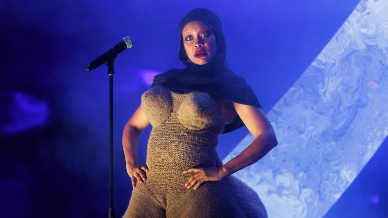 Erykah Badu at the Billboard Women in Music 2025 held at the YouTube Theater on March 29, 2025 in Los Angeles, California. (Photo by Christopher Polk/Billboard via Getty Images)