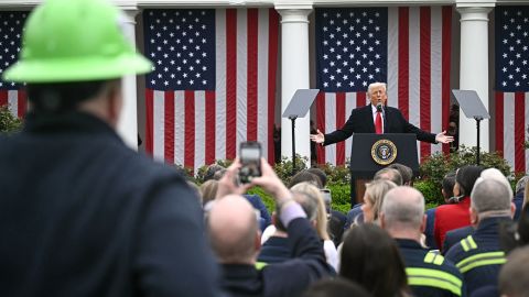 President Donald Trump delivers remarks on reciprocal tariffs during an event in the Rose Garden entitled "Make America Wealthy Again" at the White House in Washington, DC, on Wednesday.