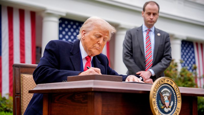 Trump tariffs decision rests on arguments conservatives repeatedly used against Biden | Politics