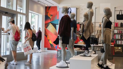 A Lululemon store in Miami Beach, Florida.