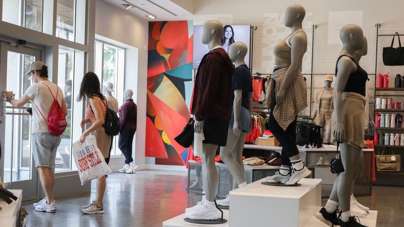 Lululemon stock plunges in historic rout as tariffs eat away at its profit