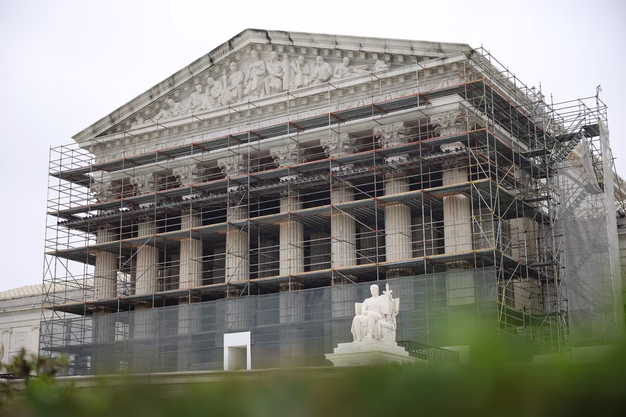 The US Supreme Court in Washington, DC, on April 7.