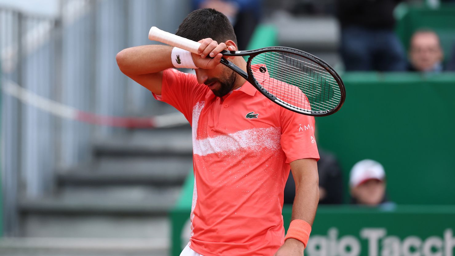 Novak Djokovic suffered an early exit from the Monte Carlo Masters.
