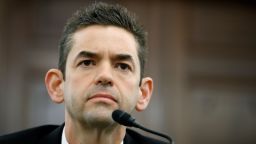 Jared Isaacman testifies during a Senate confirmation hearing on Capitol Hill on April 9, 2025.