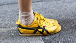 Slim-line styles like the Onitsuka Tiger were once worn exclusively on the race track. Now they're a common sight out on the streets.