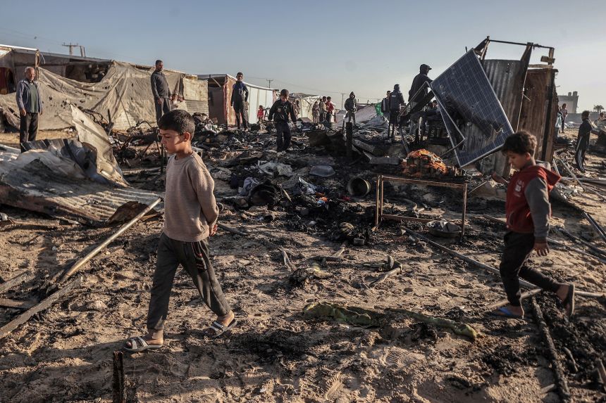 More than 1 in 10 Palestinians has been killed or injured since the war began, former chief of the Israeli military says.