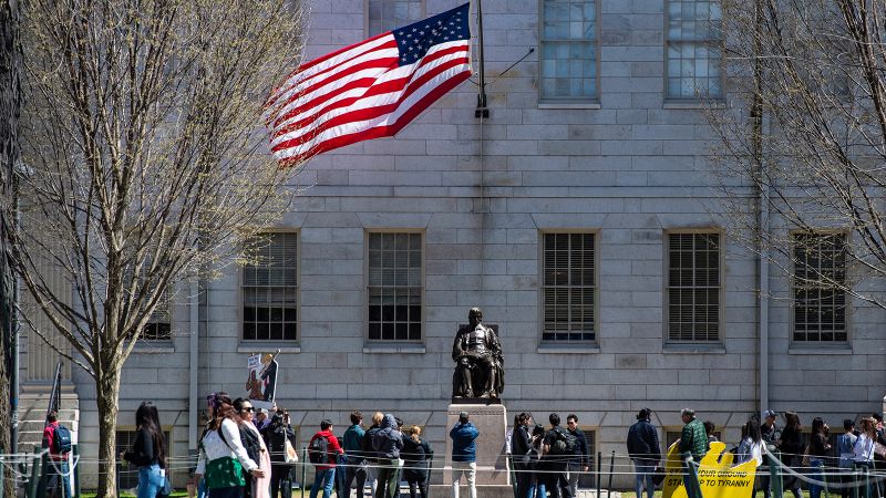 Trump administration opens investigation into Harvard’s visa program eligibility | CNN Politics