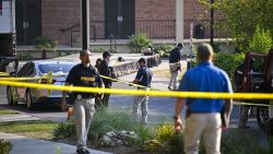 TALLAHASSEE, FLORIDA - APRIL 17: Police investigate the scene of a shooting near the student union at Florida State University on April 17, 2025 in Tallahassee, Florida. According to reports, two people were killed and several others injured when the alleged shooter, believed to be a current student and the son of a Leon County sheriff's deputy, opened fire on the university's main campus. (Photo by Miguel J. Rodriguez Carrillo/Getty Images)