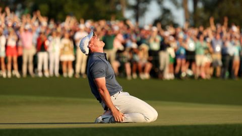 Rory McIlroy won his first major since 2014, knocking off Justin Rose in a playoff at the 2025 Masters.