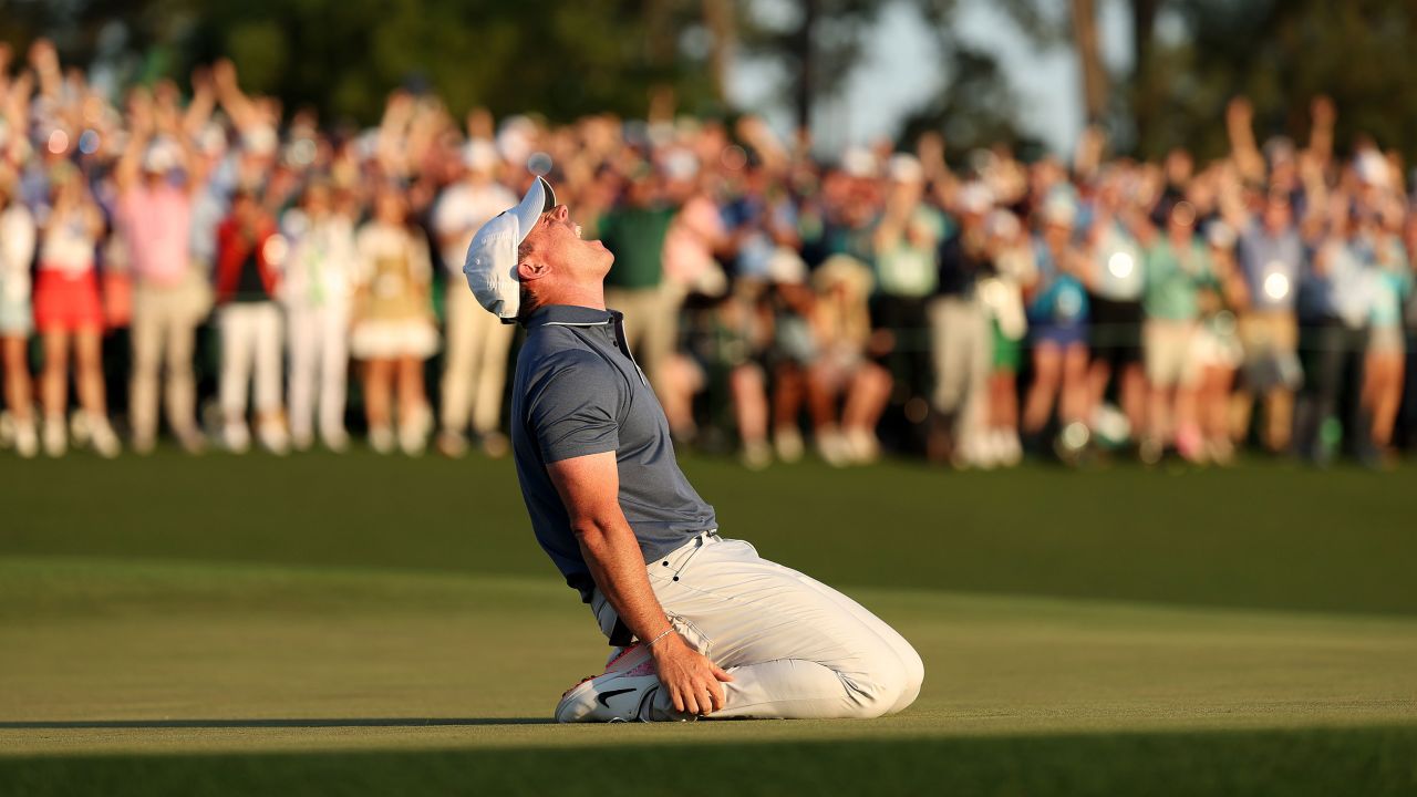 Rory McIlroy won his first major since 2014, knocking off Justin Rose in a playoff at the 2025 Masters.
