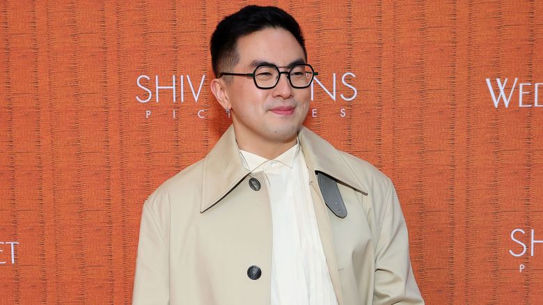Bowen Yang at the Los Angeles premiere of "The Wedding Banquet" on April 14.