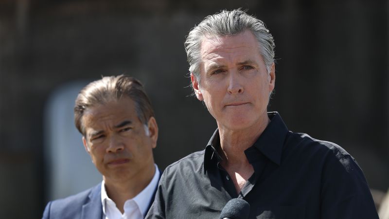 Newsom and California confront Trump with a potential blueprint for Democrats