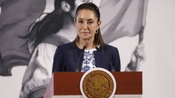 La presidenta de México, Claudia Sheinbaum, el 21 de abril de 2025.