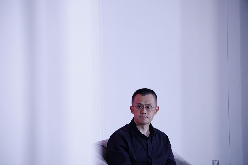 Changpeng Zhao, founder of Binance, at an event in Kuala Lumpur, Malaysia, on April 22.