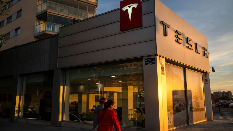 Tesla sales plunge across Europe | CNN Business