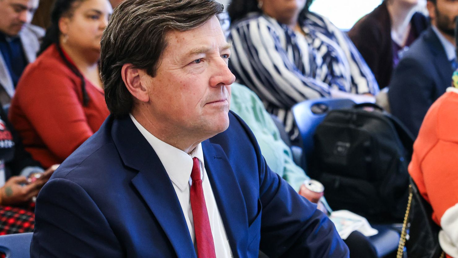 Interim US Attorney for the District of Columbia Edward Martin attends in Washington, DC, on March 25.