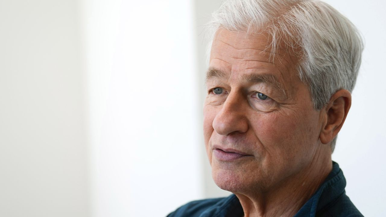 JPMorgan Chase CEO Jamie Dimon said on Tuesday that the impact of tariffs has yet to show up in economic data.