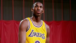 The jersey worn by Kobe Bryant during his rookie Los Angeles Lakers season in 1996-97 sold for a record price at auction.