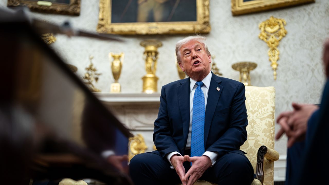 Trump, who has stacked his Oval Office with gold trinkets, took a moment on Wednesday to lecture American consumers about how many toys they buy for their kids.