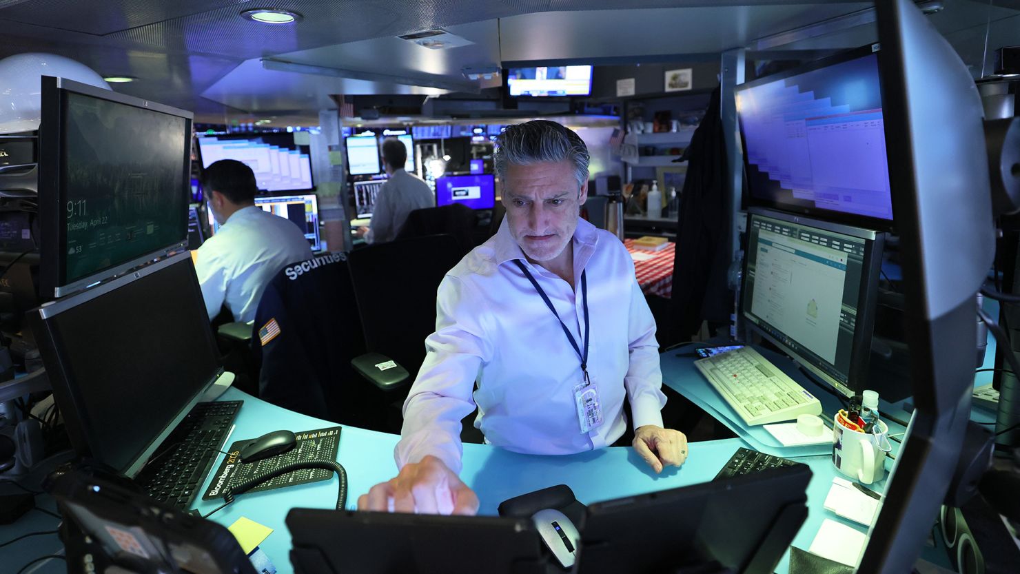 Stocks rose Tuesday after a steep sell-off on Monday.