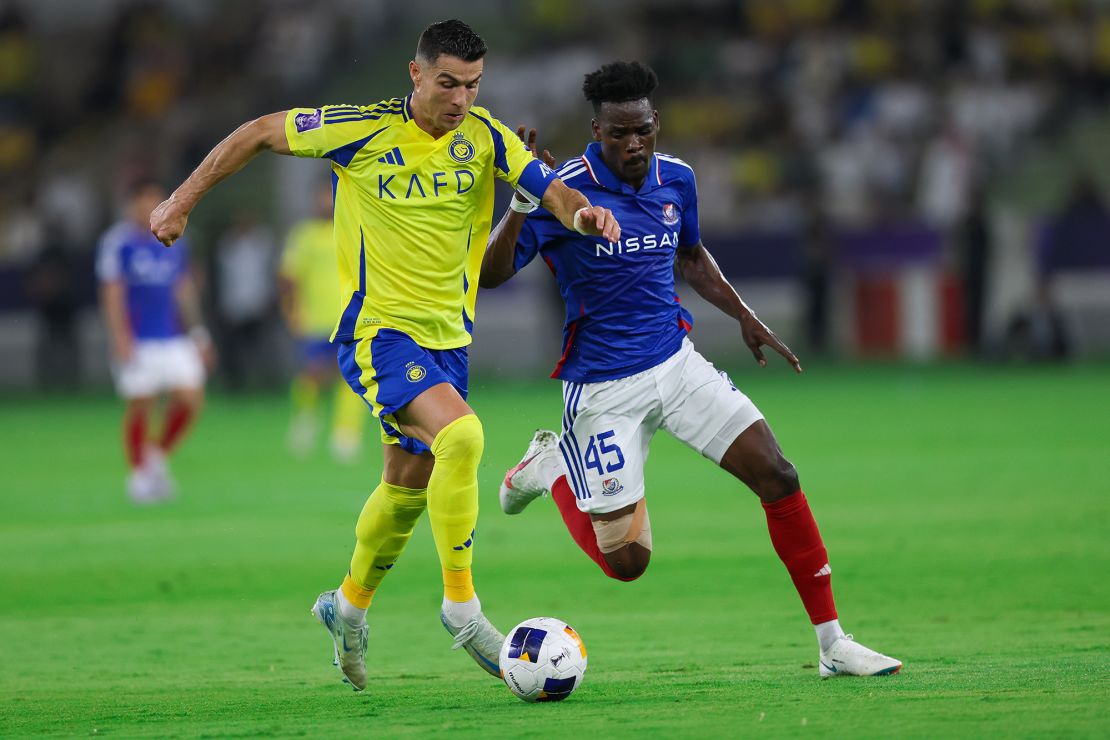 Ronaldo finished as the top scorer in Saudi Arabia for the second season running.