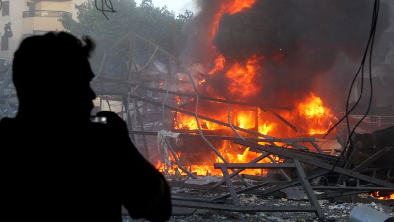 Израелски въздушен удар разтърси Южен Бейрут в неделя скоро след