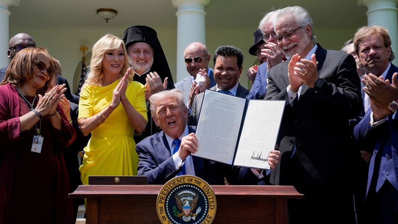 Trump orders Corporation for Public Broadcasting to end federal funding for NPR and PBS
