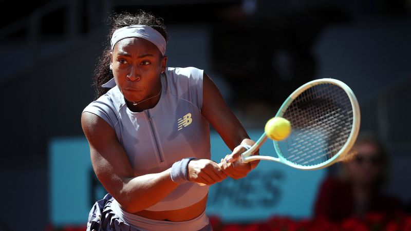 Коко Гоф беше крайно доминираща когато изпрати защитния шампион Ига