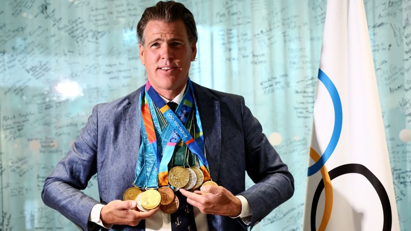 Olympic swim great Gary Hall Jr. awarded 10 medals to replace those destroyed in LA fires