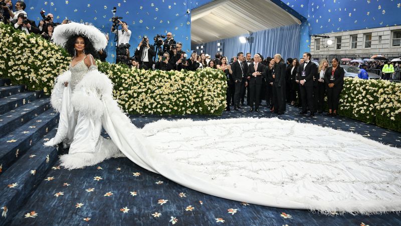 Diana Ross returns to the Met Gala for the first time in 22 years