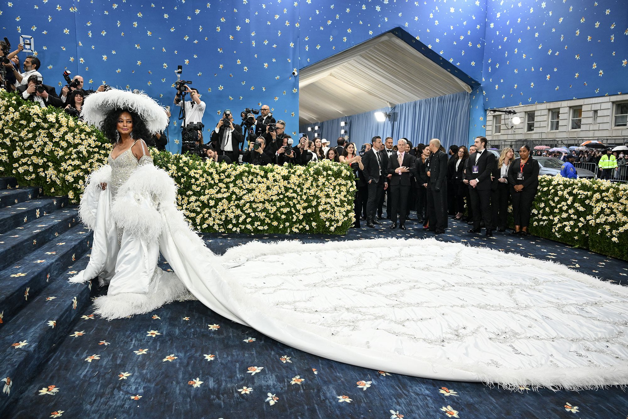 The last time Diana Ross attended the Met Gala was in 2003.