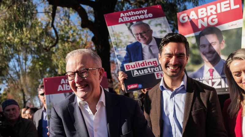 Australia’s center-left Labor Party looks set to retain power, according to media projections