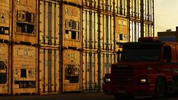 Containers are pictured at Tecon Rio Grande, the container terminal of the Port of Rio Grande, in southern Brazil. The country was among the latest countries to receive a letter from President Donald Trump informing the nation of the rate its goods will be tariffed as of August 1, absent a trade deal.