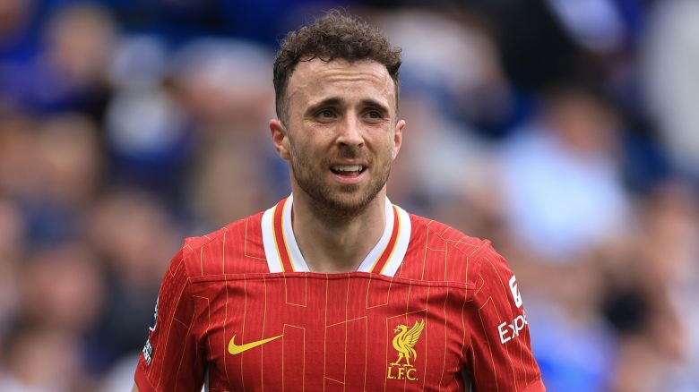 Diogo Jota was part of the Liverpool team which won a record-equaling 20th top-flight title in April.