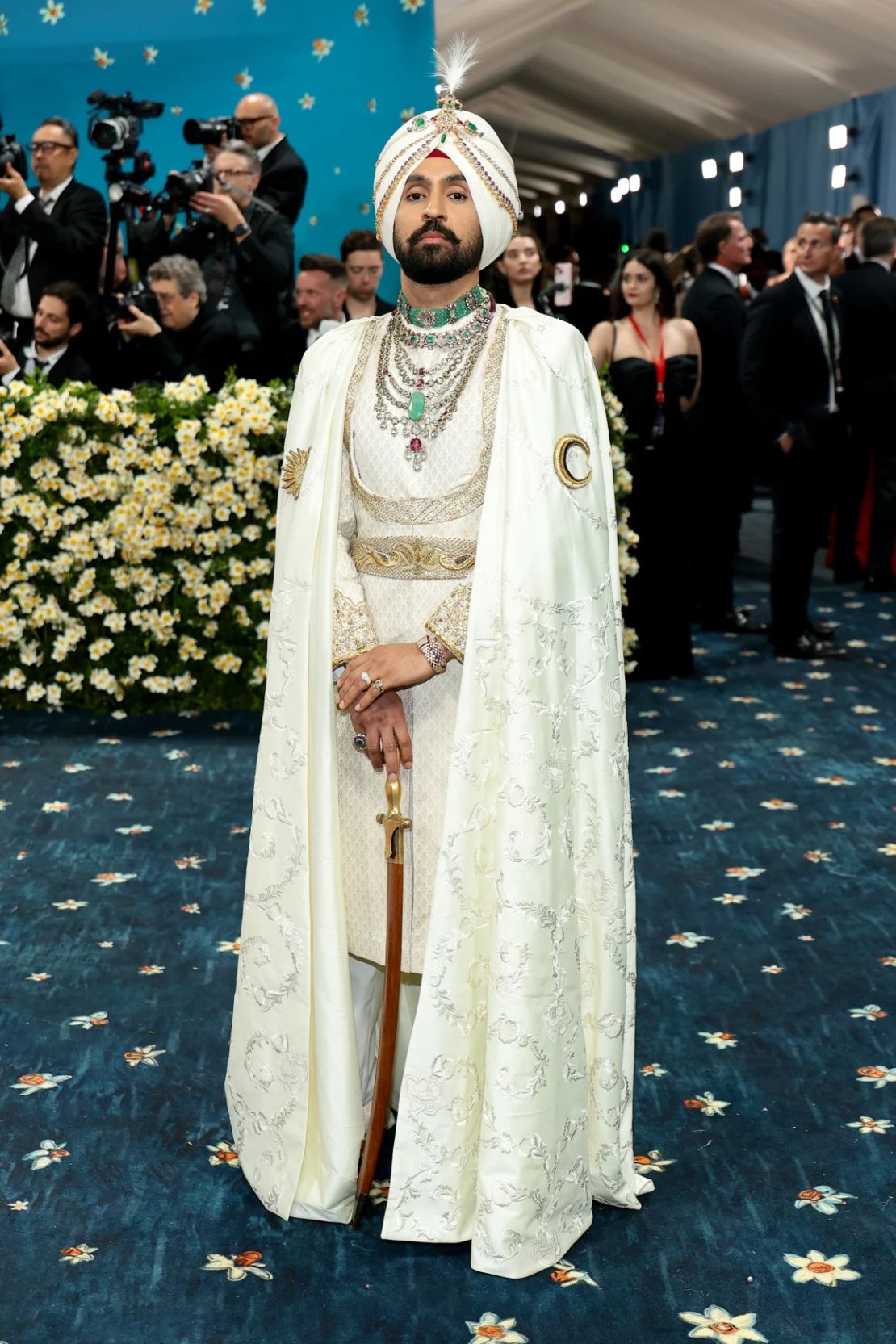 FOTOS | Met Gala 2025: los mejores looks de la noche del dandismo negro Rehmat Boutique Diljit Dosanjh.