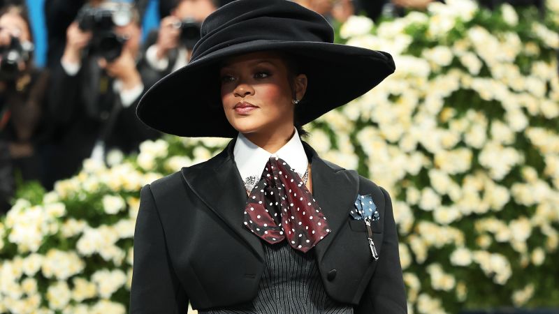 Rihanna reveals third pregnancy at the Met Gala red carpet