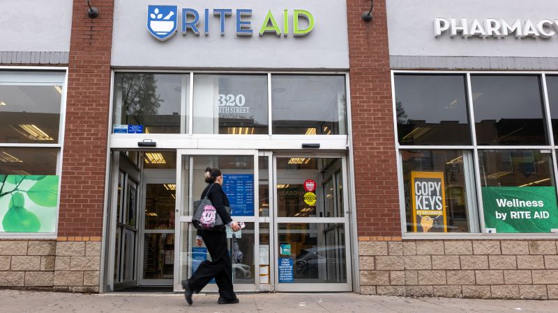 Rite Aid offloads pharmacy assets of 1,000 locations to several rivals