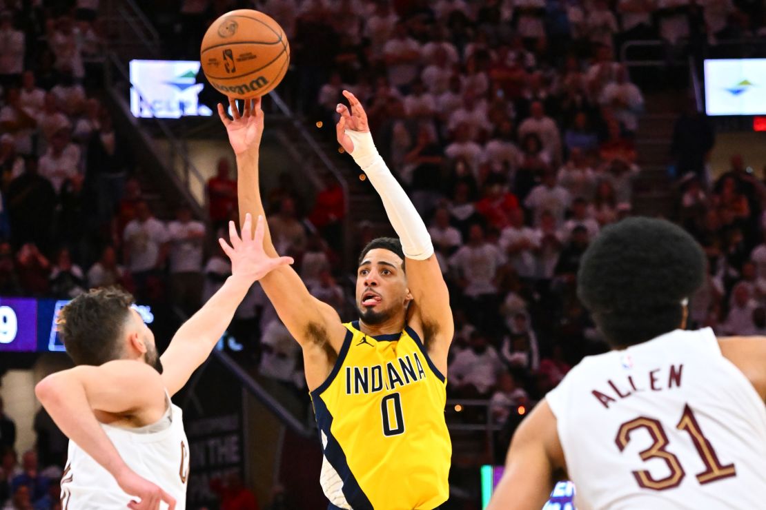 It is the second game-winning shot Haliburton has made this NBA postseason.
