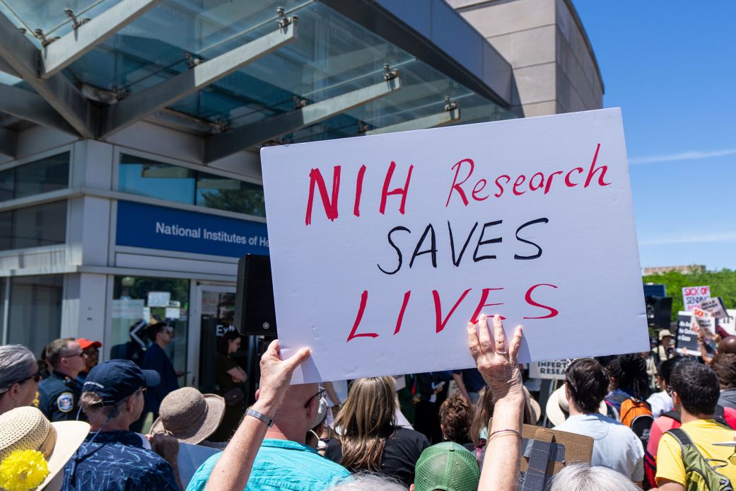 Budget cuts to the US National Institutes of Health and other agencies were first revealed in April.