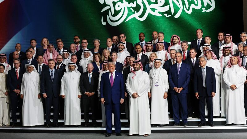 On Middle East tour, Trump touts US tech to power post-oil future