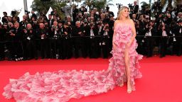 CANNES, FRANCE - MAY 13: Heidi Klum attends the red carpet for the opening ceremony and "Partir Un Jour" (Leave One Day) screening at the 78th annual Cannes Film Festival at Palais des Festivals on May 13, 2025 in Cannes, France. (Photo by Gisela Schober/Getty Images)