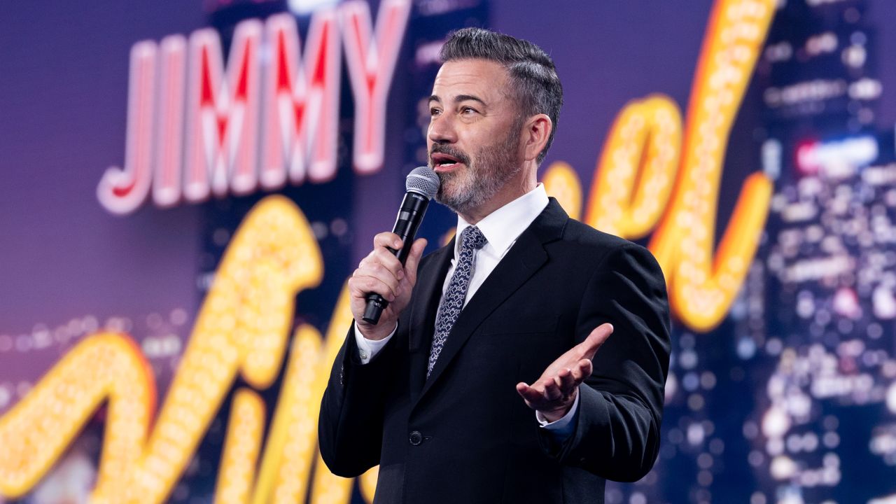 Jimmy Kimmel, above, will return to the air on Tuesday night, but the free speech battles are far from over.