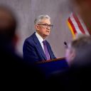 Federal Reserve Chair Jerome Powell speaks at the Thomas Laubach Research Conference held by the Federal Reserve Board of Governors on May 15, 2025 in Washington, DC. Powell has been getting criticized by U.S. President Donald Trump after the Federal Reserve released a statement last week holding interest rates steady at 4.25%-4.5%.