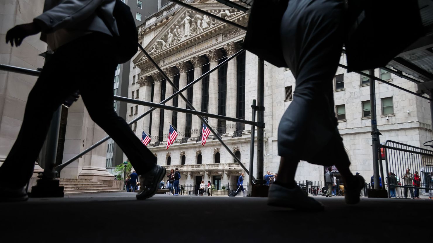 The New York Stock Exchange.