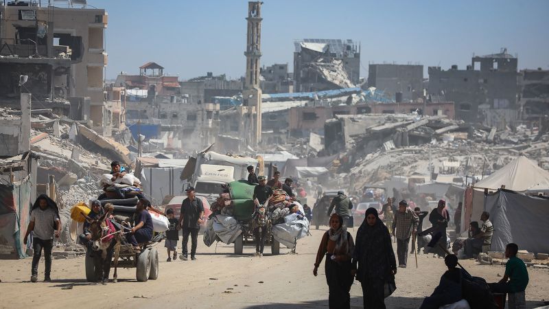 Israeli military says it has launched first stages of major offensive in Gaza, same day Trump leaves region with no deal
